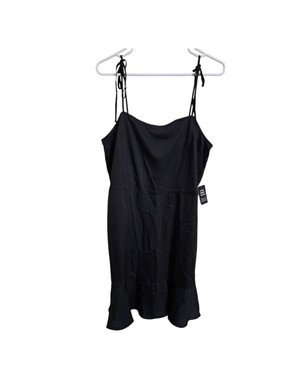 Express Black Strap Dress